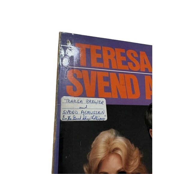 TERESA BREWER & SVEND ASMUSSEN: on the good ship lollipop DOCTOR JAZZ 12" LP - Picture 2 of 15